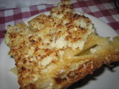 Louis Bread = Lots of Garlic